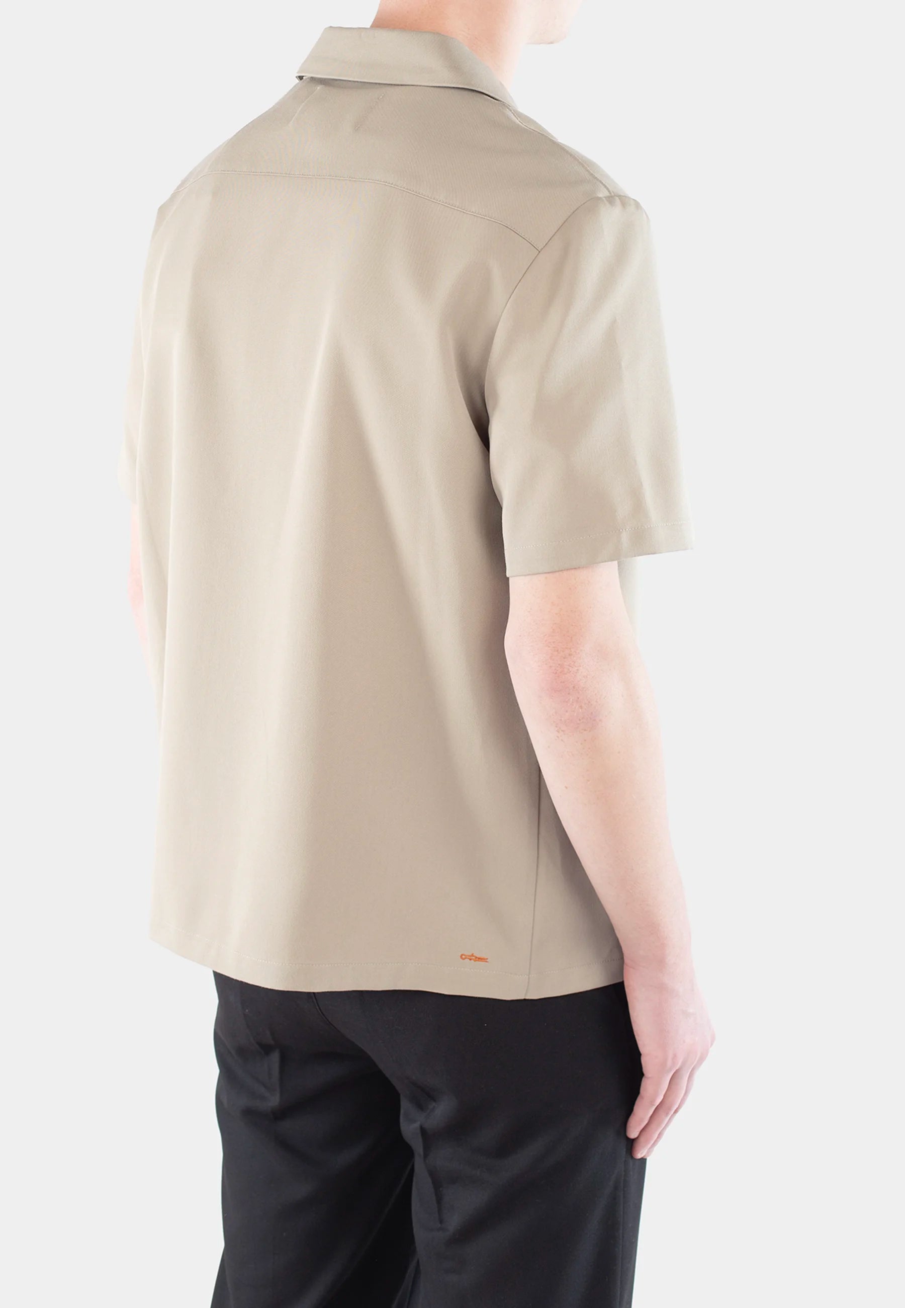 Vander zip shirt - Cappuccino