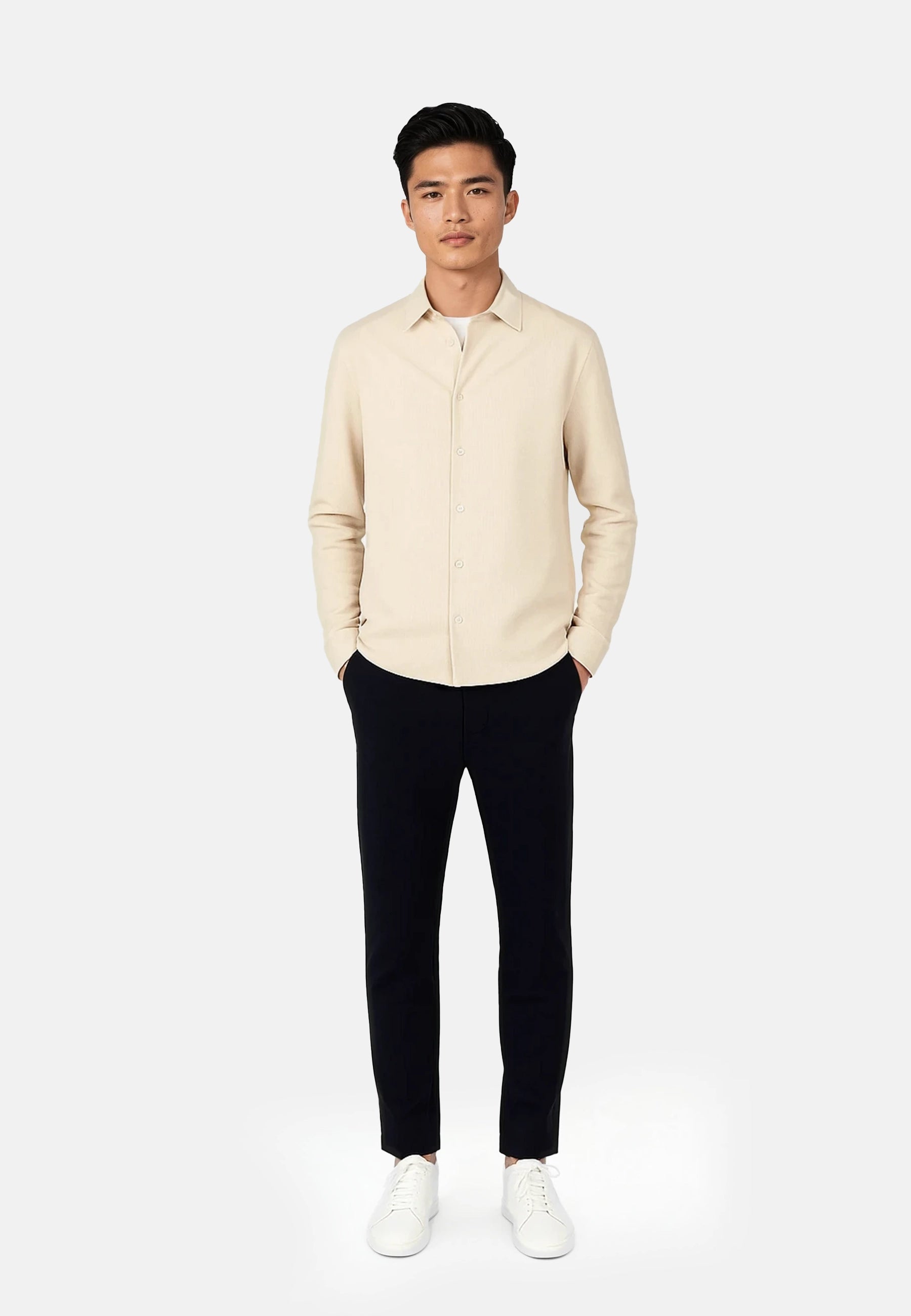 Walker cord shirt - Beige