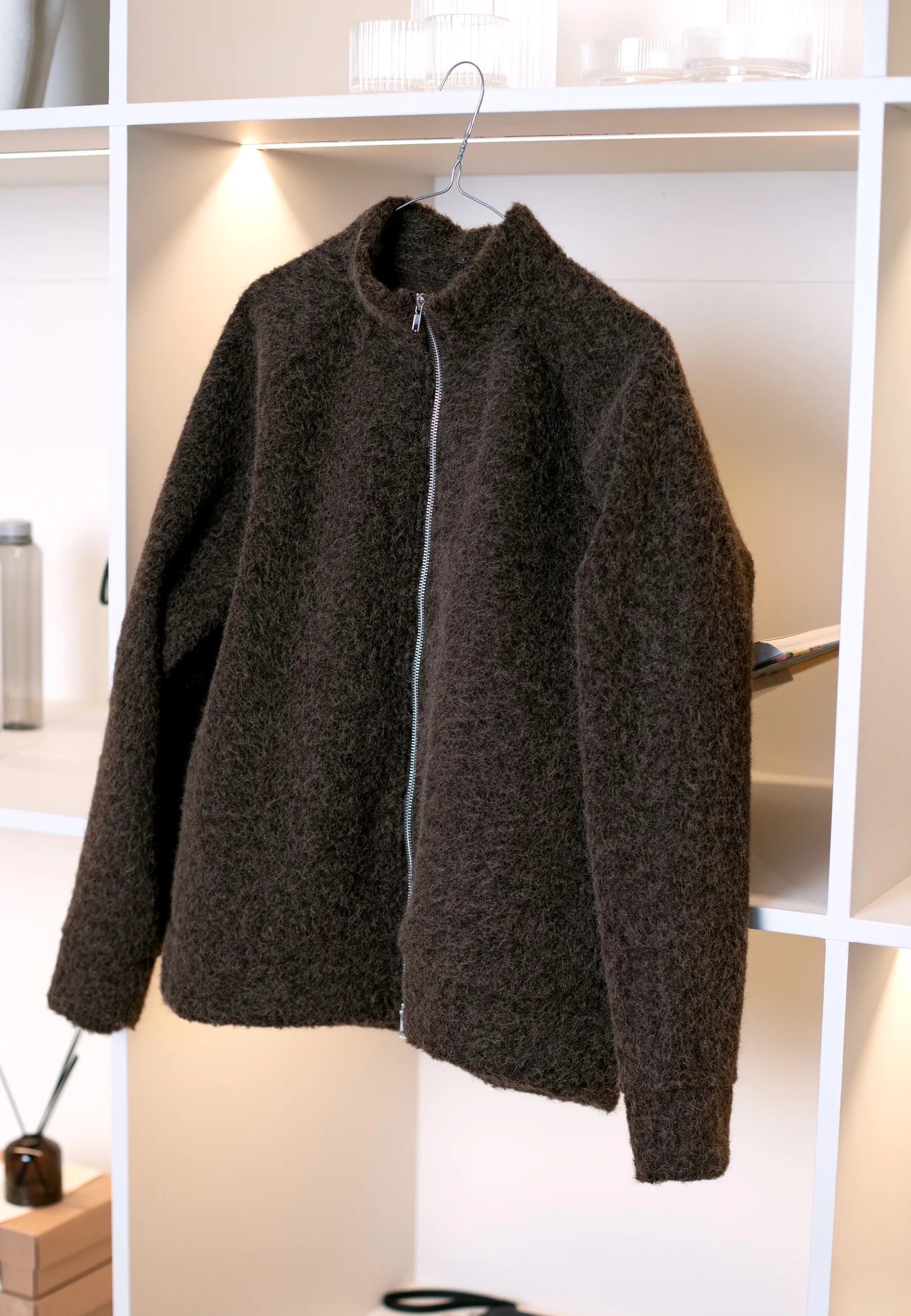 Ciszere AW26 Past Forward - brown boucle jacket