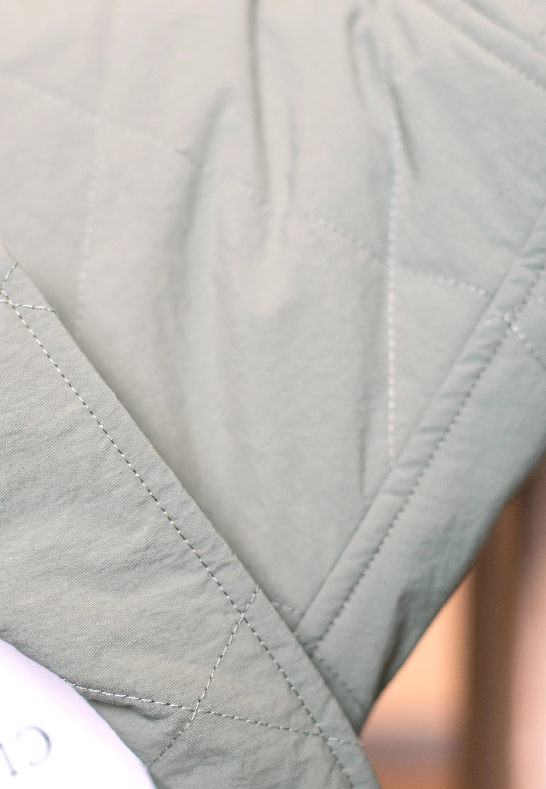 Ciszere AW26 Past Forward - quilted lining detail