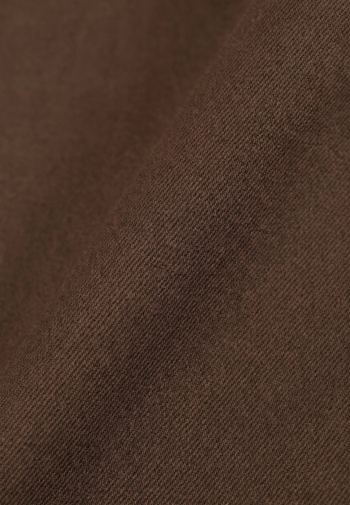 Elis heavy overshirt - Brown, fabric close up