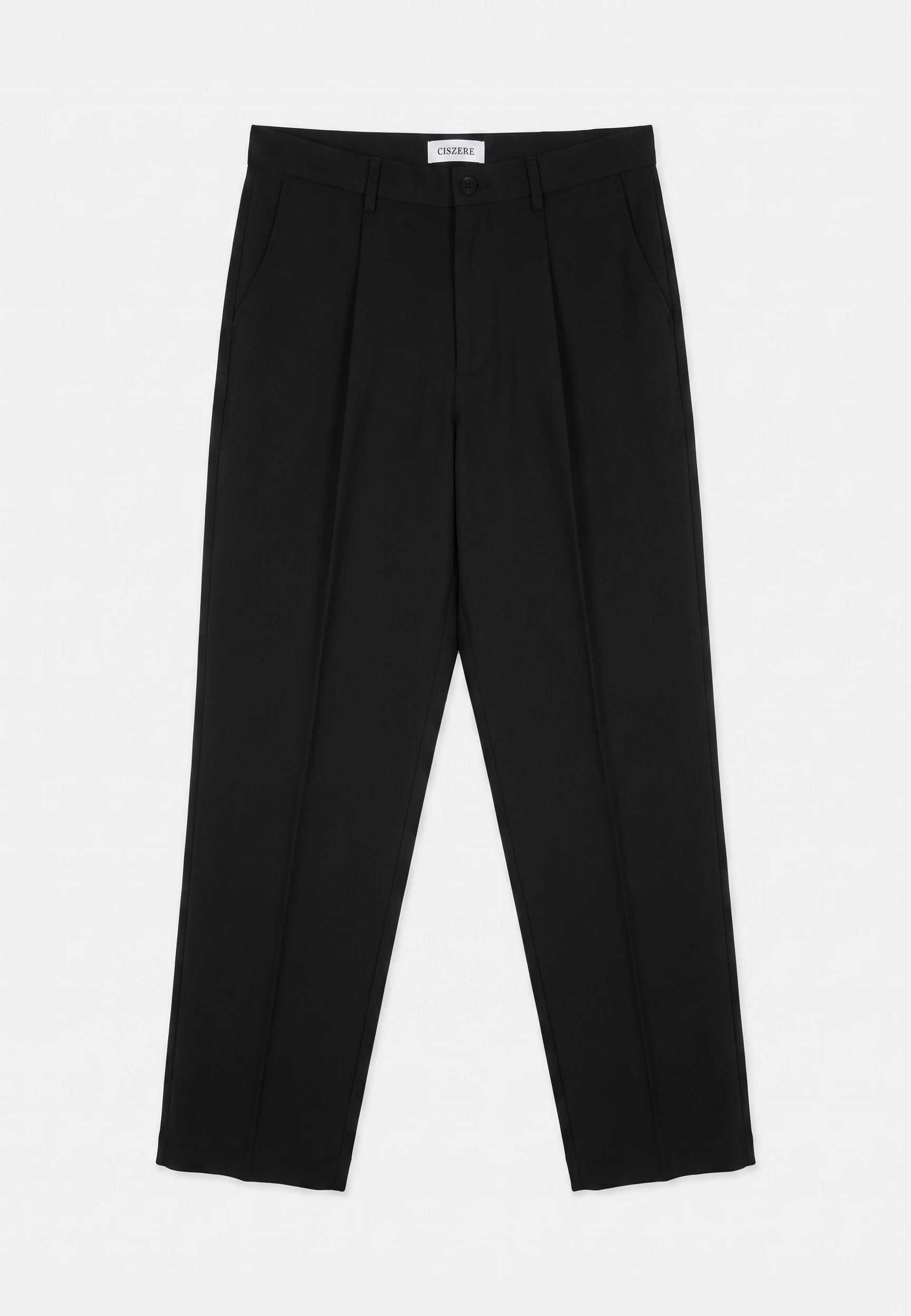 Ethan Heavy Relaxed Fit trousers - Deep navy, flat lay