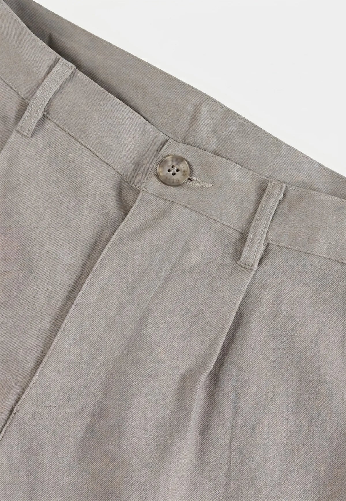 Ethan Heavy Relaxed Fit trousers - Taupe, flat lay