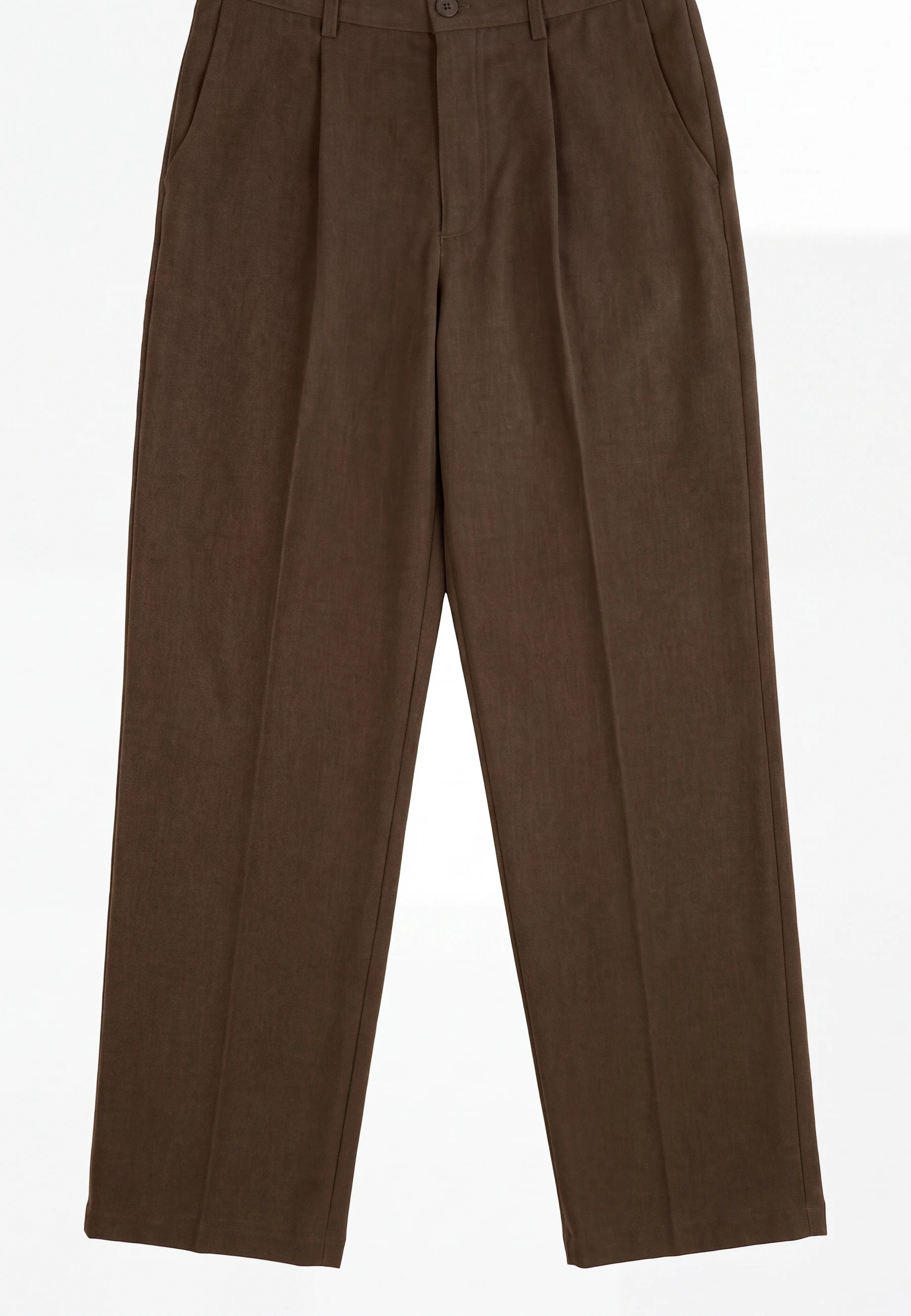 Landon heavy trousers - Brown, flat lay