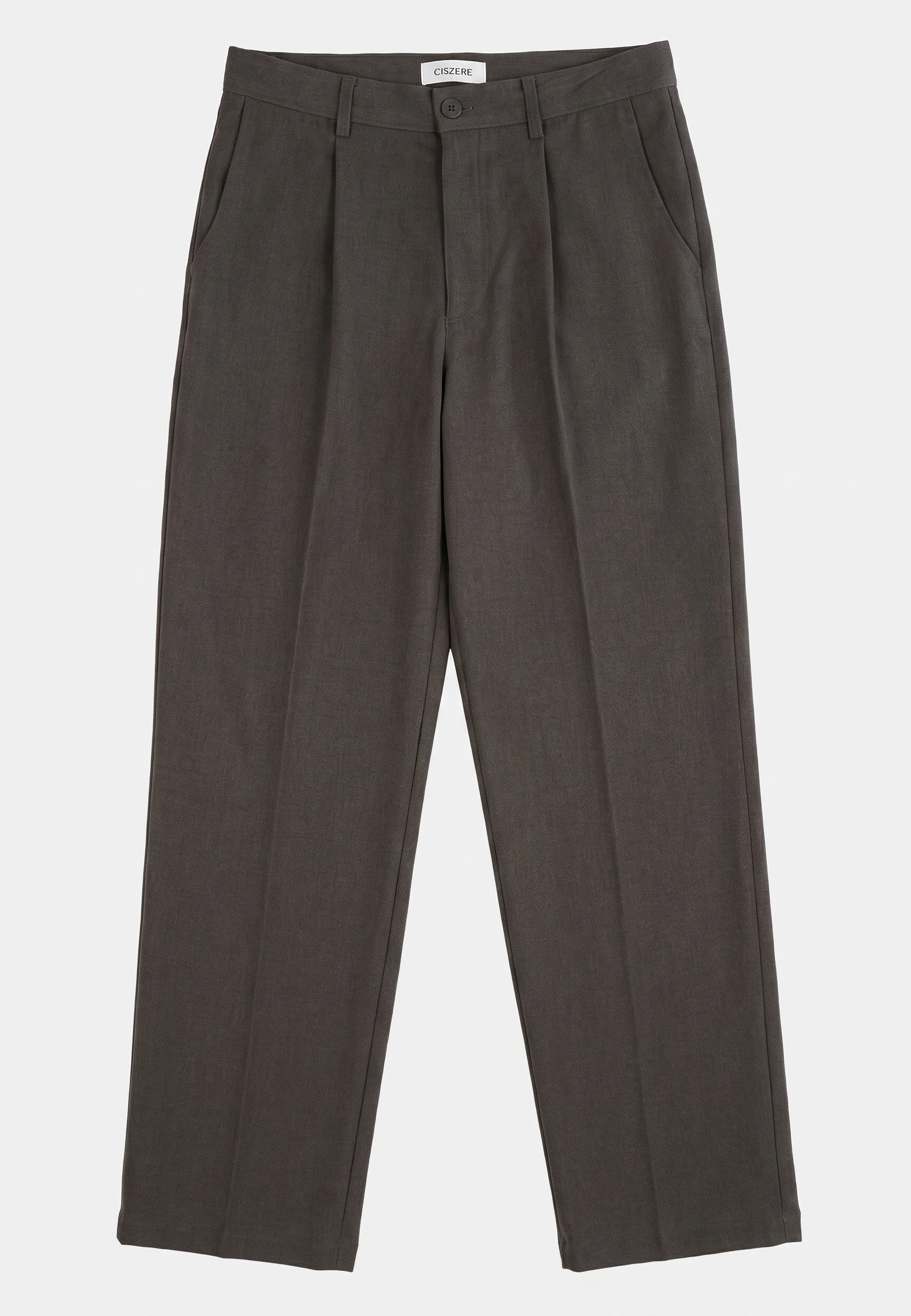 Landon heavy trousers - Dark grey, flat lay