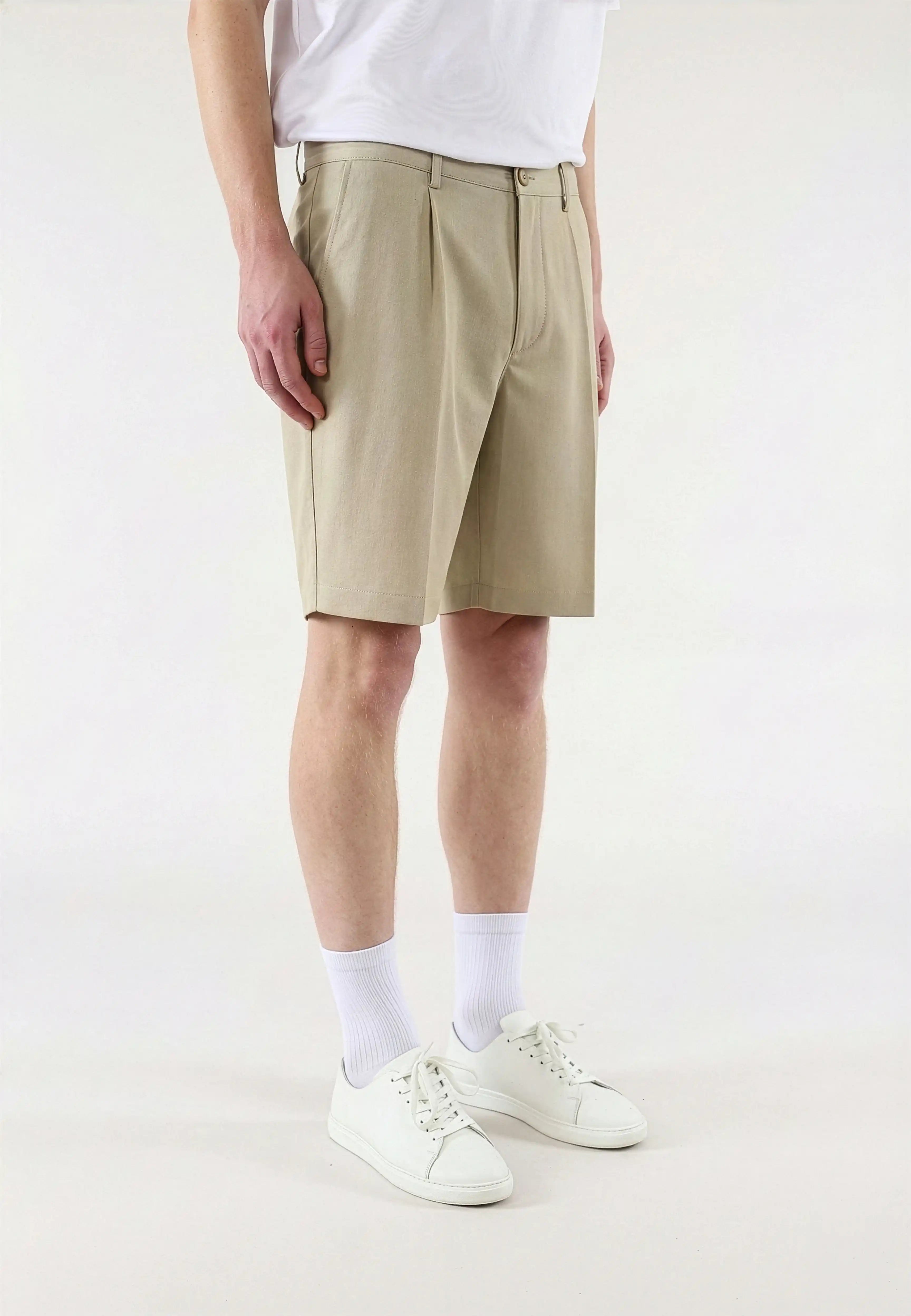 Land suit shorts - Beige