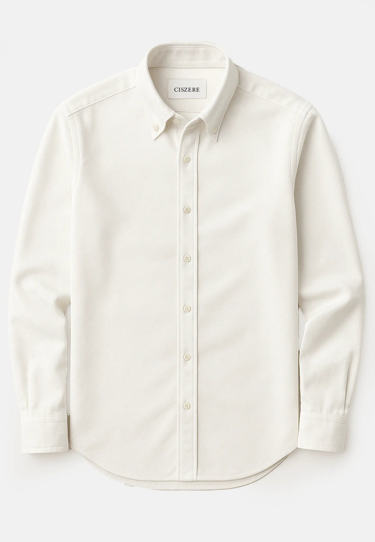 Redy viscose blend shirt - Off-white, flat lay