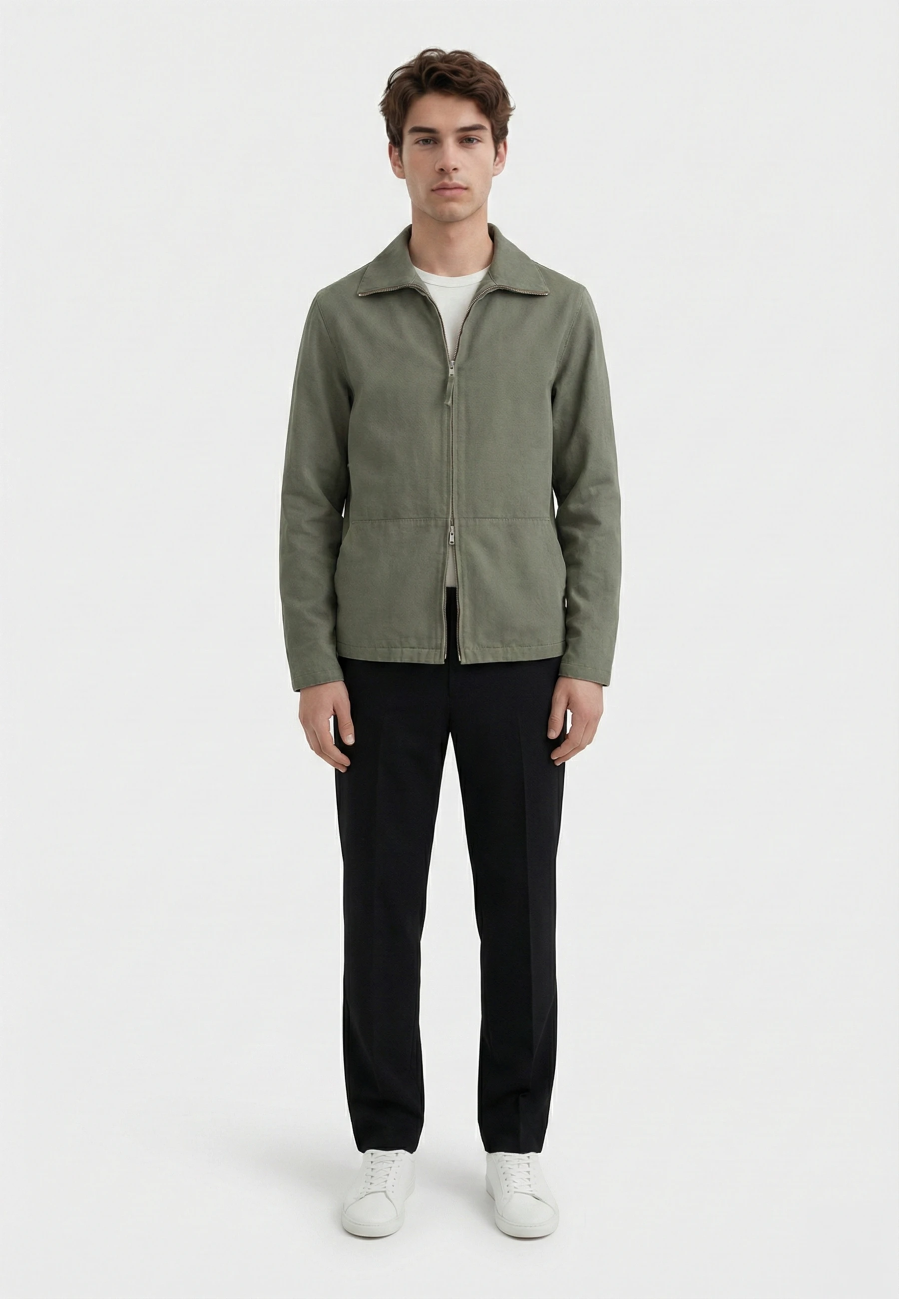 Roux canvas jacket - Green
