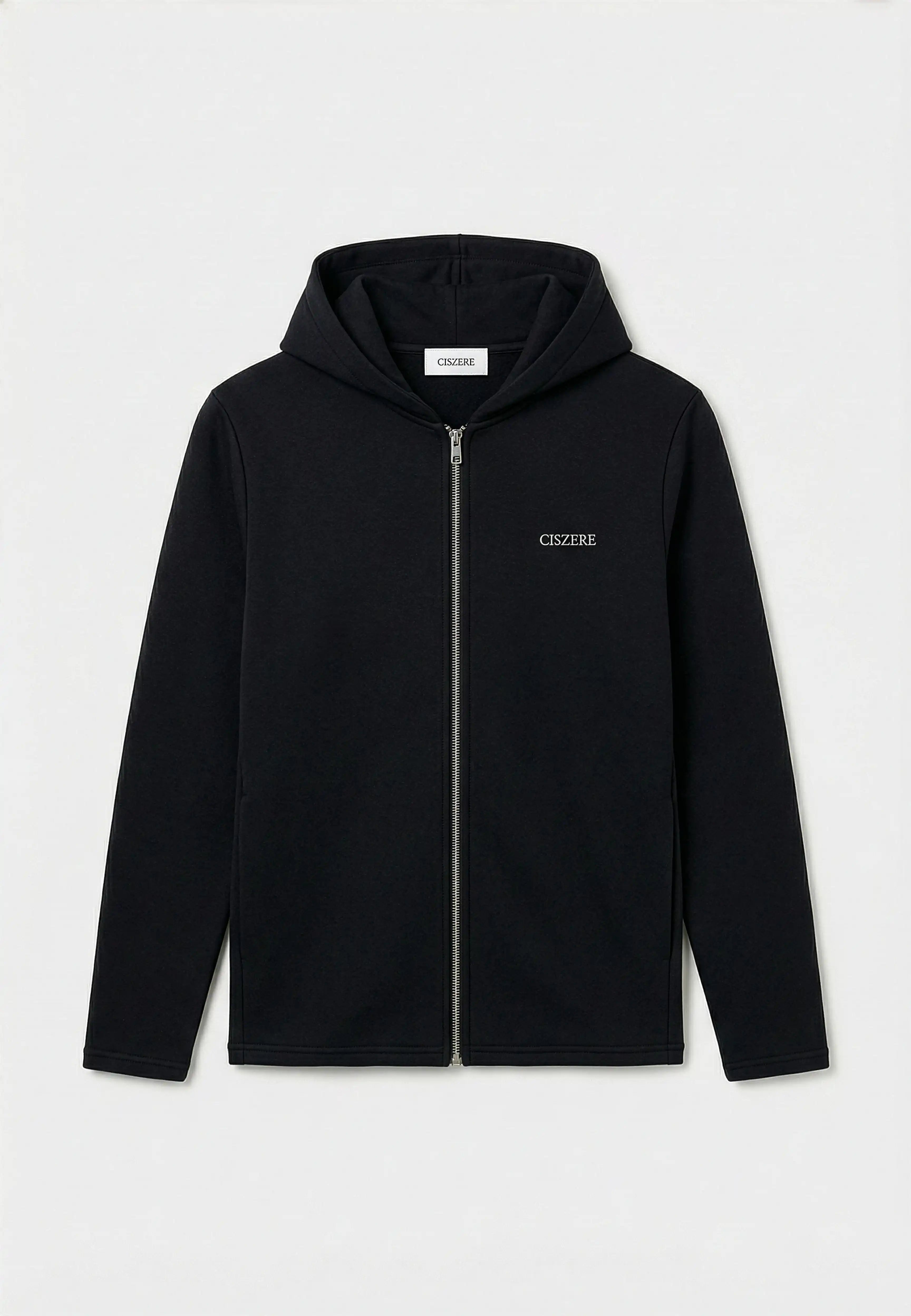 Ryder full zip hoodie - Black