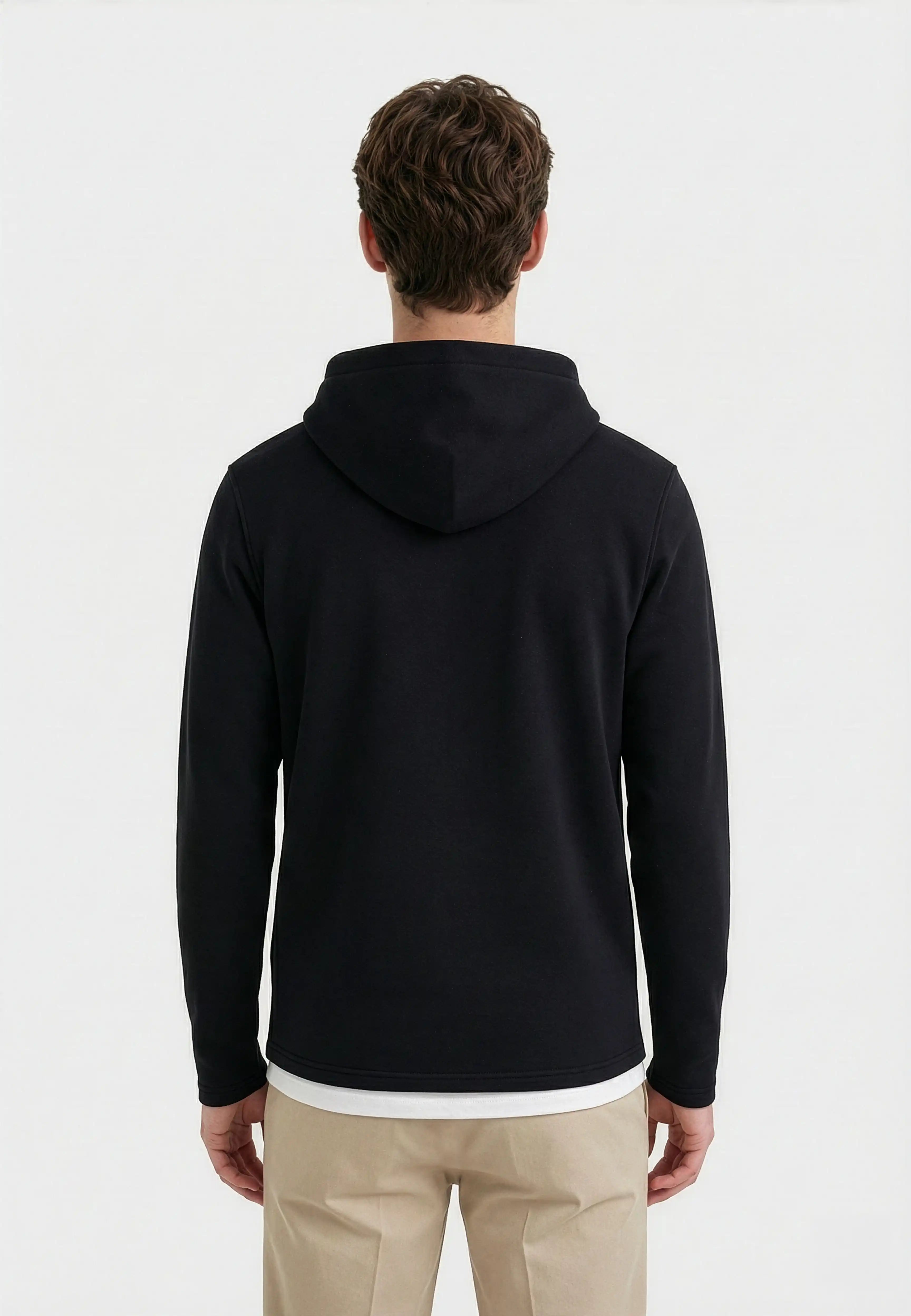 Ryder full zip hoodie - Black