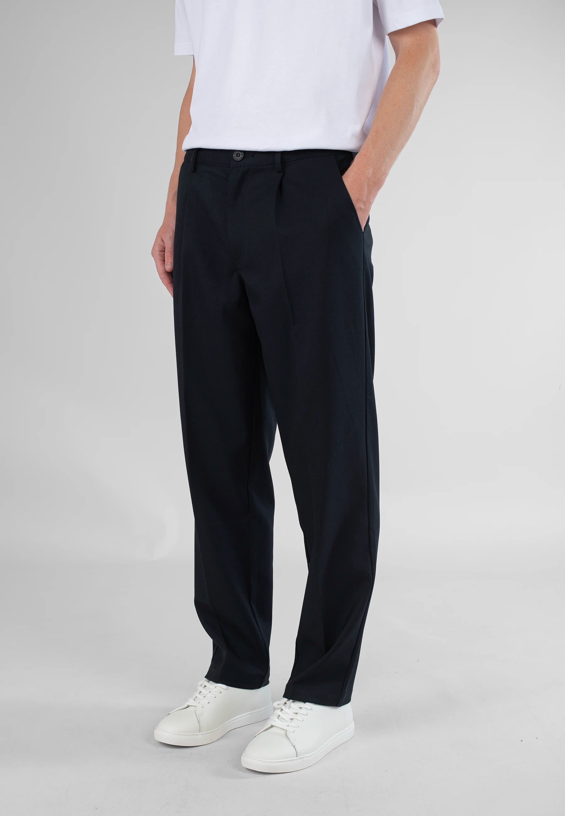 Landon heavy trousers - Navy