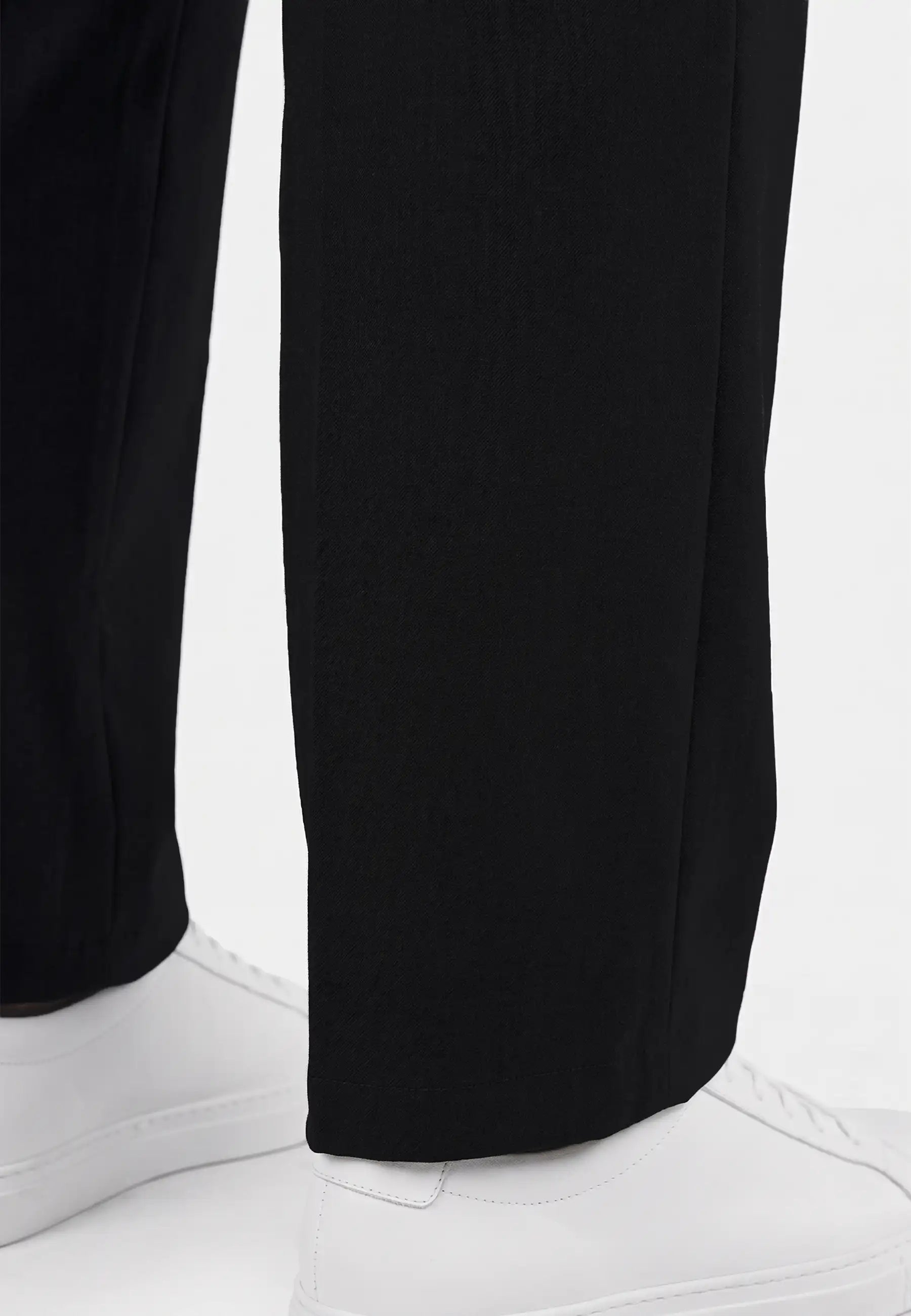 Landon heavy trousers - Black