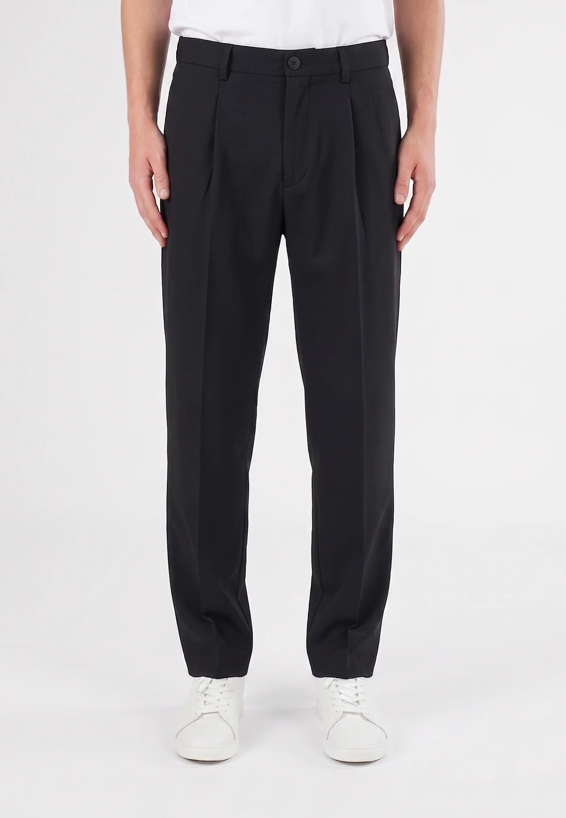 Landon heavy trousers - Black