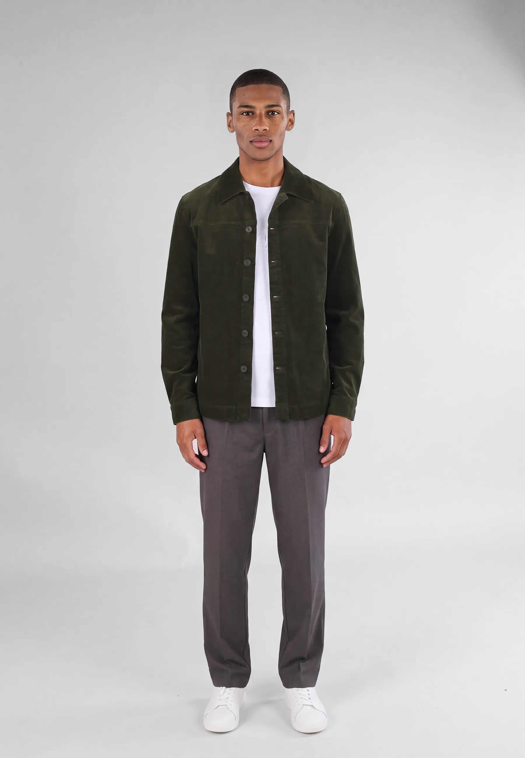 Dylan cord overshirt 3.0 - Green