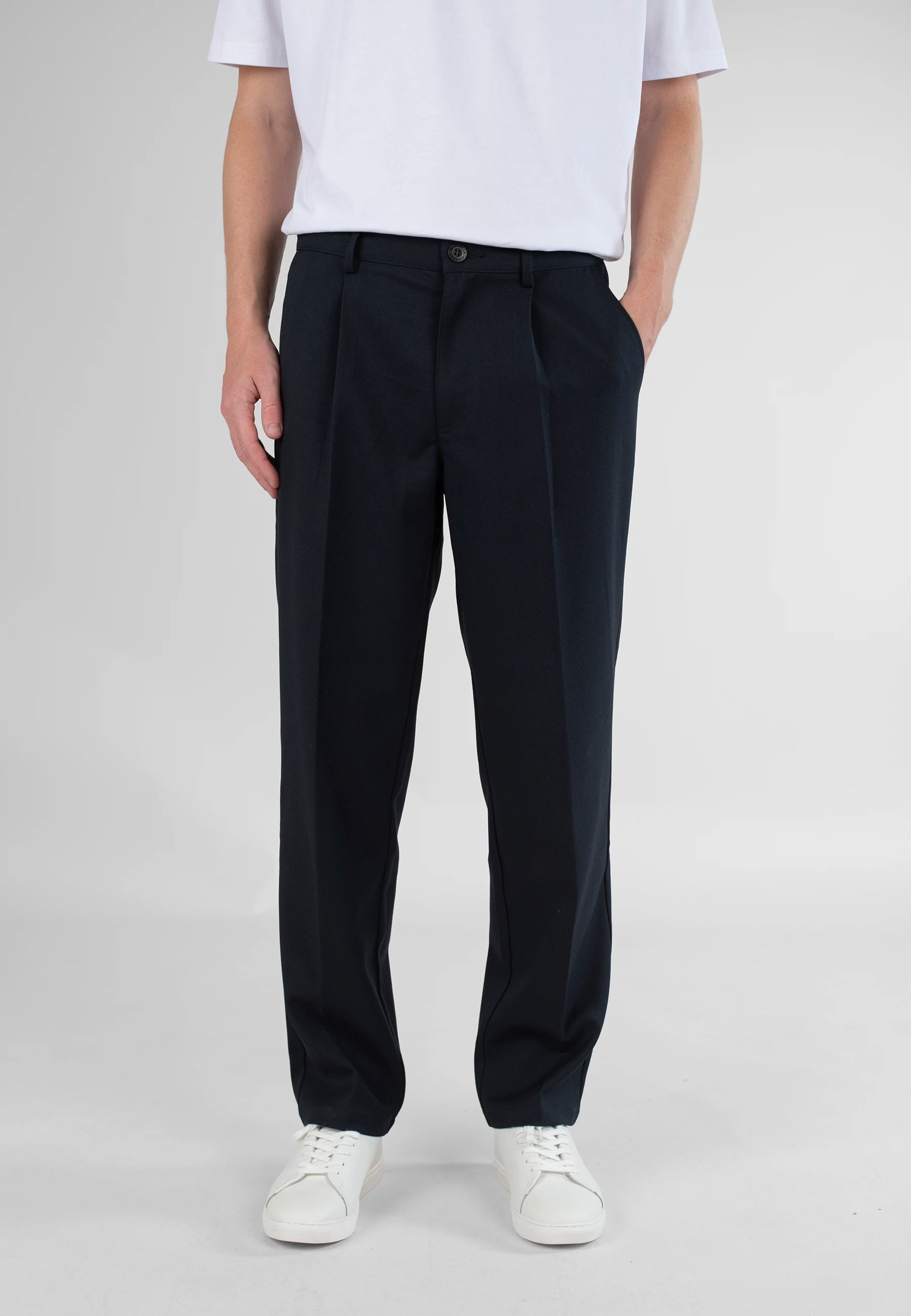 Landon heavy trousers - Navy