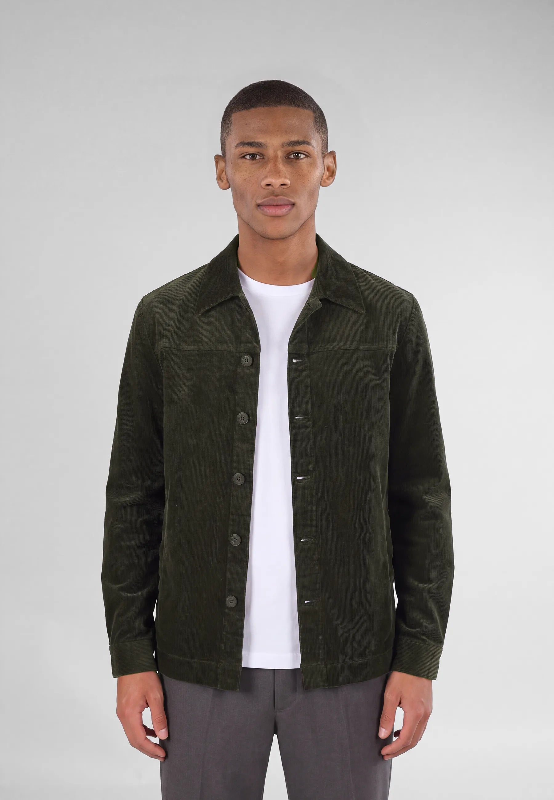 Dylan cord overshirt 3.0 - Green